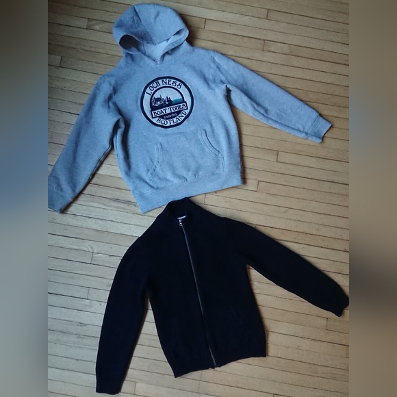 Various (bundle of 7) Hoodie Long sleeves Sweater Jeans Zara, Size 9-10 - Picture 6 of 8